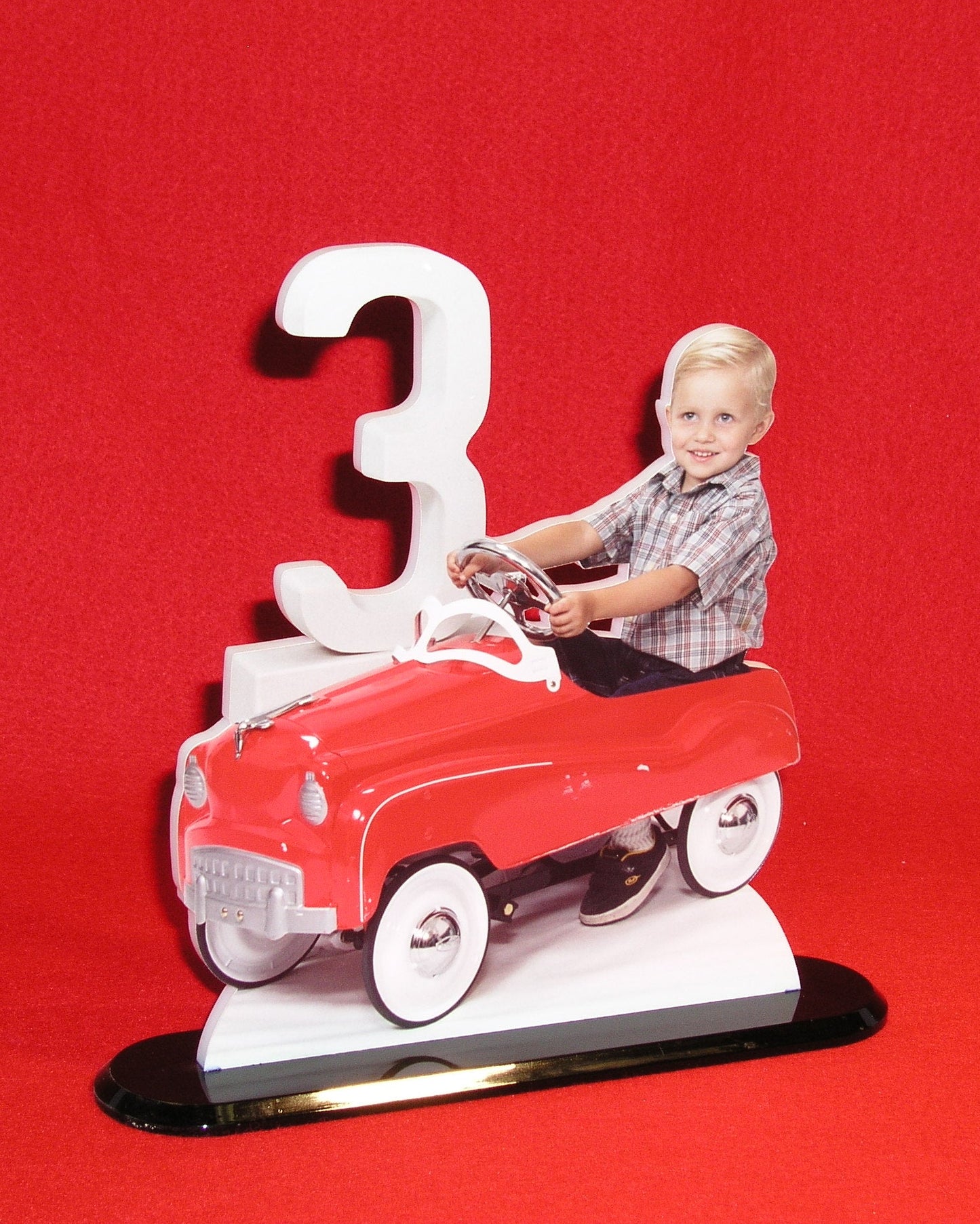 custom photo cut out for birthday party