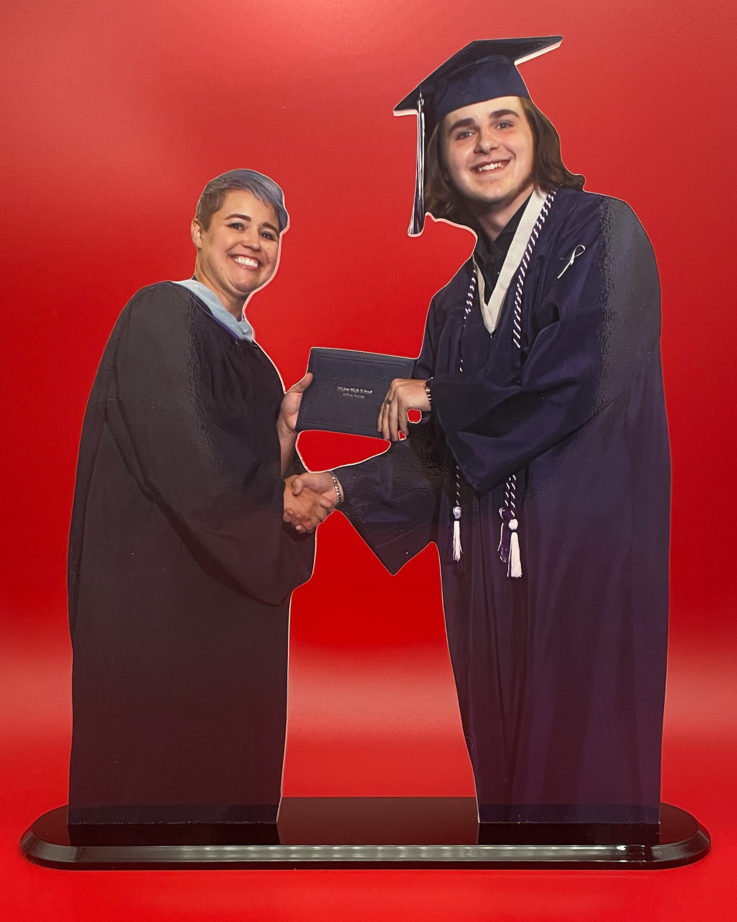 custom graduation photo cut out gift